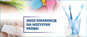 Masz gwarancję na wszystkie próbki